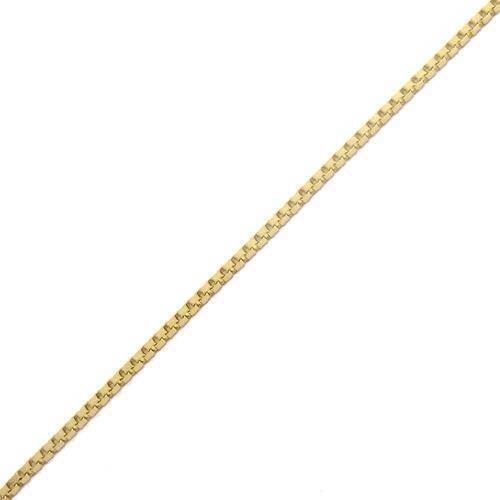 8 kt Venezia Guld halskæde, 36 cm og 1,3 (bredde 1,2 mm)