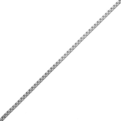 Venezia sølv halskæde fra BNH - 1,0 mm bred, 42 cm lang