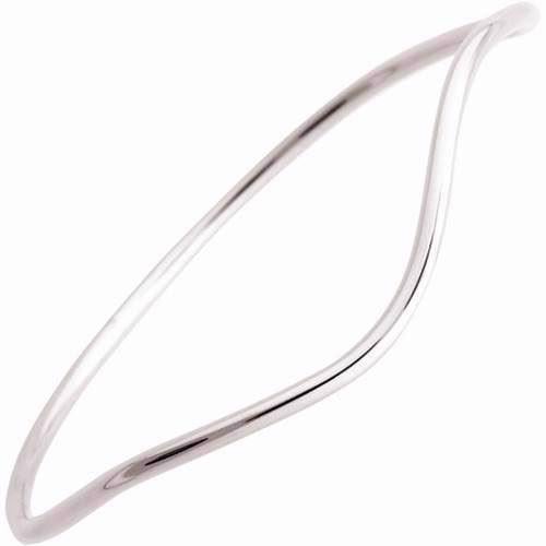 Randers Sølv\'s Slankt håndlavet armbånd i massiv sølv  - 2,5 mm